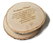 Dekoracje domu - Plaster drewna Podziękowania Dla Mamy - miniaturka - grafika 1