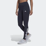 Spodnie sportowe damskie - Essentials High-Waisted Logo Leggings - miniaturka - grafika 1