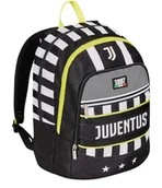 Plecaki szkolne i tornistry - Seven Plecak szkolny ADVANCED - F.C. JUVENTUS piłka nożna - WIN IS THE RULE, czarno-biały - dwukomorowy plecak z kieszenią na butelkę - plecak szkolny dla dzieci, chłopców, Wielobarwny, Taglia unica, - miniaturka - grafika 1