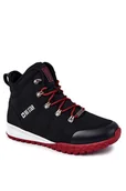 Buty trekkingowe męskie - Męskie Buty Trekkingowe Memory Foam Big Star KK174112 Czarne-42 - miniaturka - grafika 1