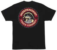 Koszulki męskie - t-shirt INDEPENDENT ITC SMITH HEAVYWEIGHT Black - miniaturka - grafika 1