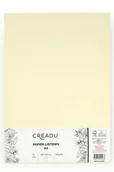 Scrapbooking - Papier listowy, A4, kremowy, Creadu - miniaturka - grafika 1