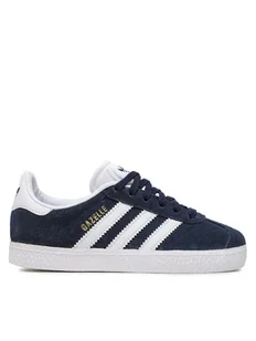 adidas Sneakersy Gazelle C BY9162 Granatowy - Buty dla chłopców - miniaturka - grafika 1
