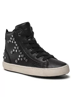 Buty dla dziewczynek - Geox Sneakersy J Kalispera G. A J164GA 000BU C9999 M Czarny - grafika 1