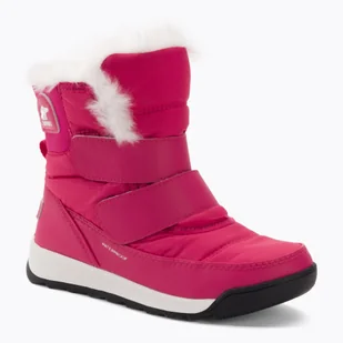 Śniegowce juniorskie Sorel Whitney II Strap Wp cactus pink/black - Botki damskie - miniaturka - grafika 1