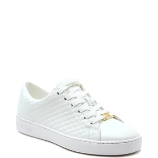 Michael Kors Skórzane trampki KEATON LACE UP - Trampki damskie - miniaturka - grafika 1