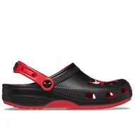Klapki i japonki męskie - Klapki Crocs NBA Chicago Bulls Classic Clog 209441-6WC - czarne - miniaturka - grafika 1