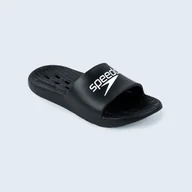 Klapki i japonki męskie - Klapki basenowe antypoślizgowe męskie Speedo Slide - miniaturka - grafika 1