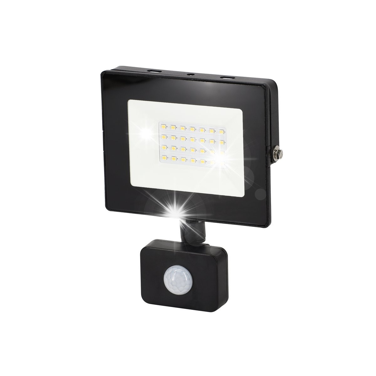 Naświetlacz LED SMD KASTEL 20W 6000K 1650LM IP65 czarny cz. Pir