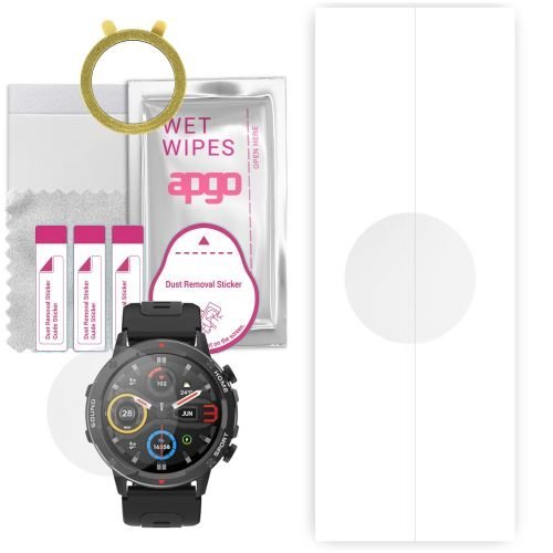 1x folia hydrożelowa ochronna do Tracer SMR11 Hero - apgo Smartwatch Hydrogel Protection Ochrona na ekran smartwatcha