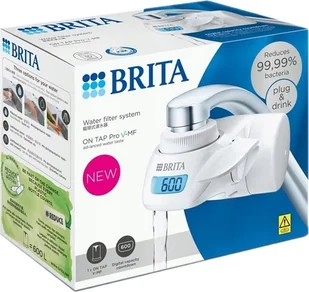 Brita Brita OnTap Pro V-MF vodní filtrační systém, kohoutkový filtr, 600 l, digitální displej, 3 nastavení - Filtry do oczyszczaczy powietrza - miniaturka - grafika 1