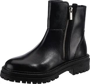 Geox Damskie botki D Iridea, Czarny, 38 EU - Botki damskie - miniaturka - grafika 1