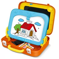 Tablice dla dzieci - Tablica do rysowania składana walizka akcesoria kreda - miniaturka - grafika 1
