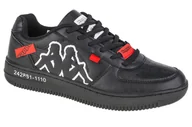 Sneakersy damskie - Kappa Bash OL 242881-1110 damskie sneakersy, czarne, rozmiar 38 - miniaturka - grafika 1