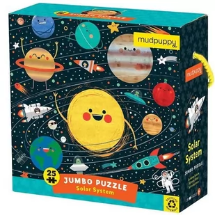 Mudpuppy Puzzle podłogowe Jumbo Układ słoneczny 25 elementów 2+ solution-bc-7090-0 - Puzzle - miniaturka - grafika 1