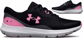 Buty dla dziewczynek - Under Armour BUTY DZIEWCZĘCE DO BIEGANIA SPORTOWE UNDER ARMOUR SURGE 3 3025013-001 - miniaturka - grafika 1