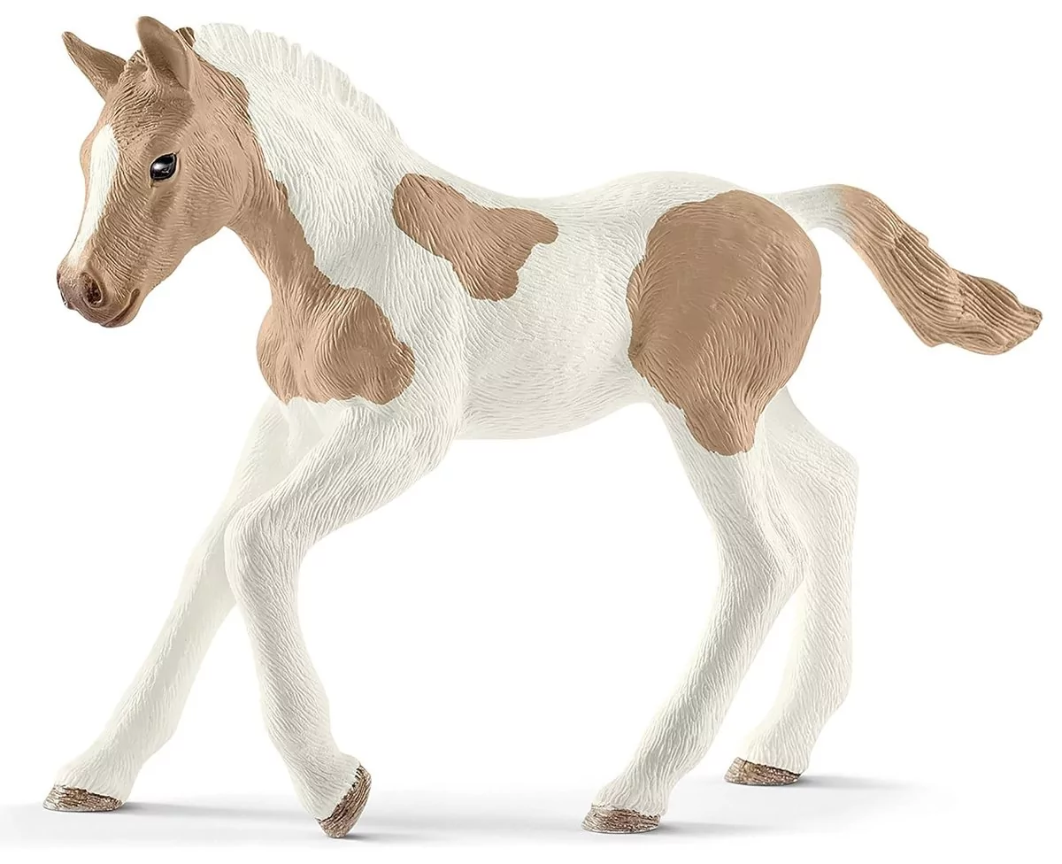 SLH13886 Schleich Horse Club - Koń źrebię rasa Paint, figurka konia dla dzieci 5+