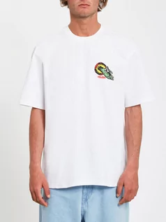 Koszulki dla chłopców - Volcom Digital Dreams white koszulka męska - L - grafika 1
