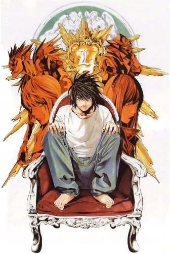 Plakat Anime Death Note DN_090 A2 Custom Manga