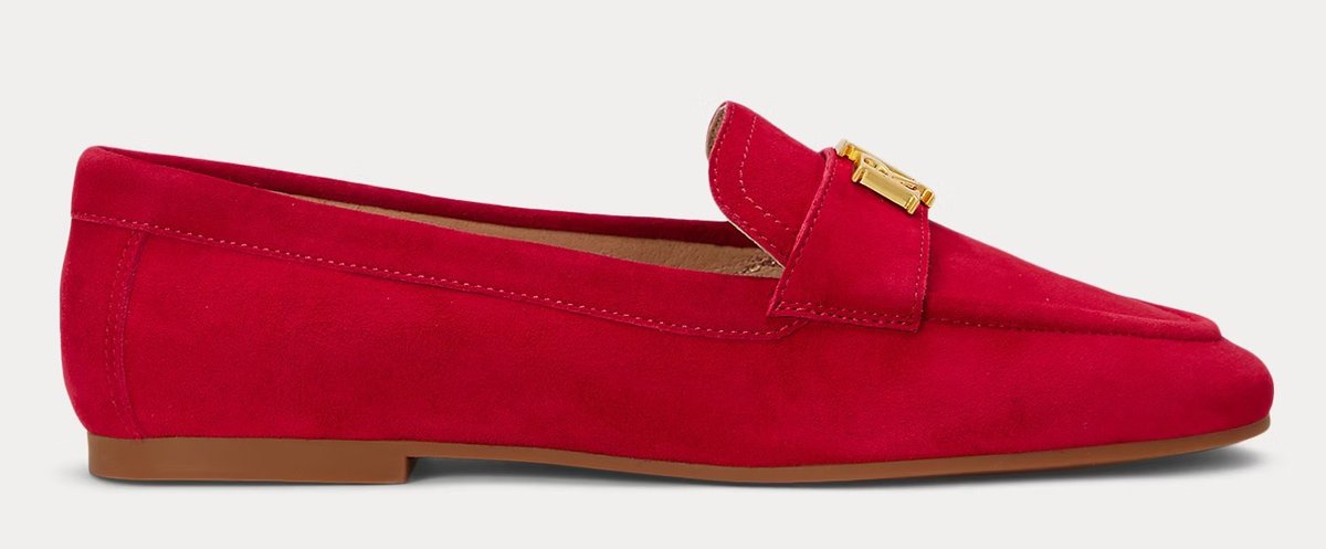 Lauren Ralph Lauren Averi III Suede Loafer roz. 41