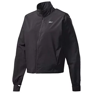 Reebok Damska kurtka Re Wind Jacket, czarna, XL FU1446 - Kurtki damskie - miniaturka - grafika 1