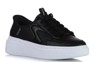 Sneakersy damskie SKECHERS CORDOVA CLASSIC NEW REIGN czarne do kostki 36 - Sneakersy damskie - miniaturka - grafika 1