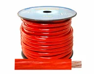 Akcesoria motoryzacyjne - Kabel zasilający LEXTON 2GA/12mm CCA, czerwony. - miniaturka - grafika 1