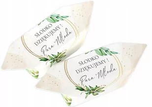 Krówki na ślub wesele podziękowanie dla gości WZ10 - Cukierki - miniaturka - grafika 1
