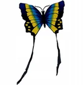 Zabawki i gry sportowe - LATAWIEC MOTYL 88x78CM NIEBIESKO ŻÓŁTY ENERO TOYS - miniaturka - grafika 1