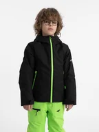 Kurtki narciarskie - 4F Kurtka narciarska 4FJAW23TTJAM297 Czarny Regular Fit - miniaturka - grafika 1