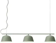 Lampy sufitowe - Muuto - Ambit Rail Lampa Wisząca Dusty Green Muuto - miniaturka - grafika 1