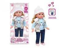 Lalki dla dziewczynek - Lalka Natalia w srebrnej kamizelce 36cm - miniaturka - grafika 1