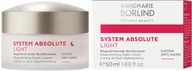 Kremy do twarzy - AnneMarie Borlind System Absolute Anti-Aging | Krem na noc light 50ml - miniaturka - grafika 1