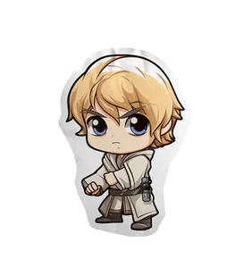 Poduszka Chibi Star Wars - Luke Skywalker - Kołdry i poduszki dla dzieci - miniaturka - grafika 1