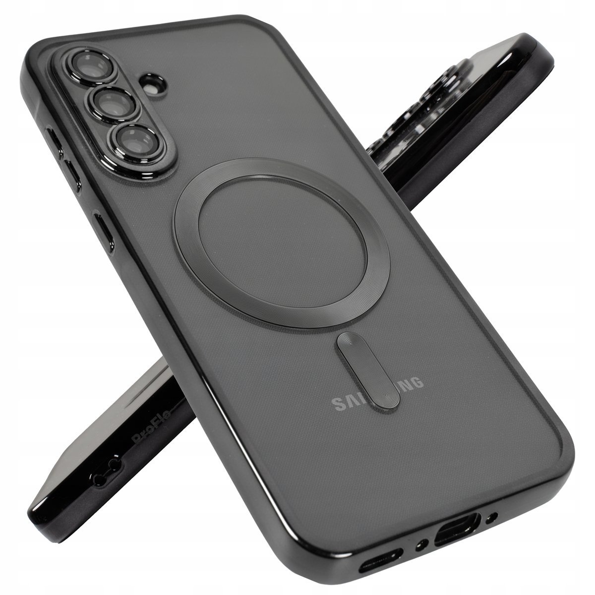 Etui do Samsung Galaxy A36 Case ProFlo Czarny do MagSafe Obudowa Pokrowiec