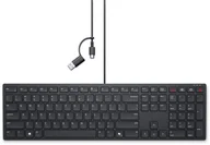 Klawiatury - DELL KB525C klawiatura Biuro USB QWERTZ Czeski, Słowacki Czarny KB525C-CS-EMEA - miniaturka - grafika 1
