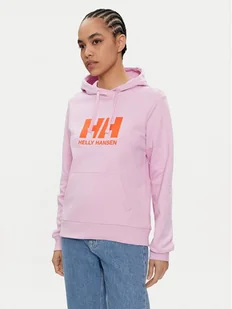 Helly Hansen Bluza Logo 2.0 34460 Różowy Regular Fit - Bluzy damskie - miniaturka - grafika 1