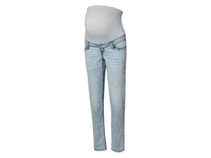 esmara® Jeansy ciążowe, straight fit, z niskim stanem (Jasnoniebieski, 36) - Spodnie ciążowe - miniaturka - grafika 1