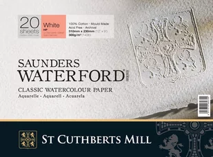 Saunders Waterford 31x23 HP W Blok akwarela - Podobrazia, bloki, papiery - miniaturka - grafika 1