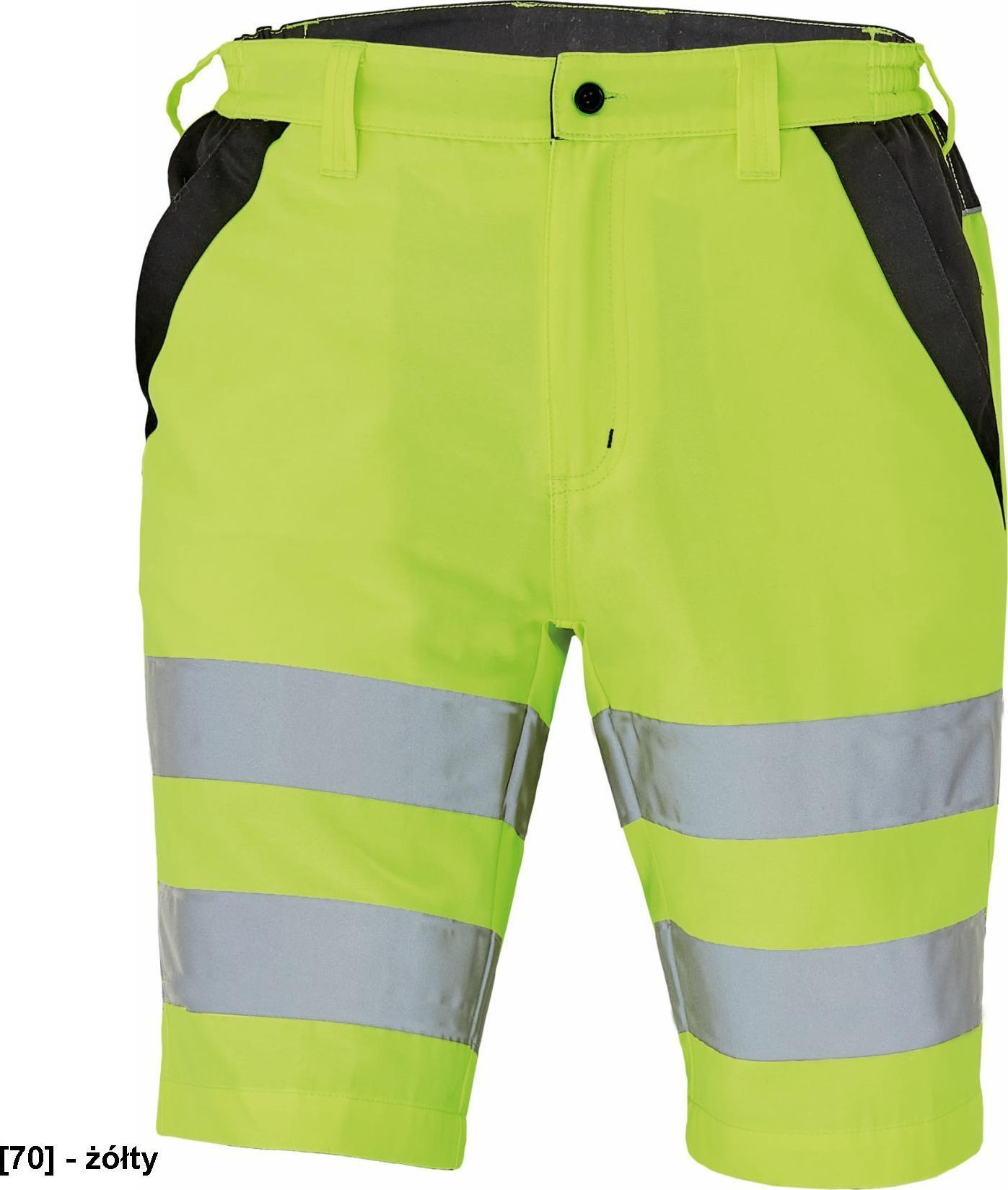 CERVA MAX VIVO HV - spodenki - żółty 52