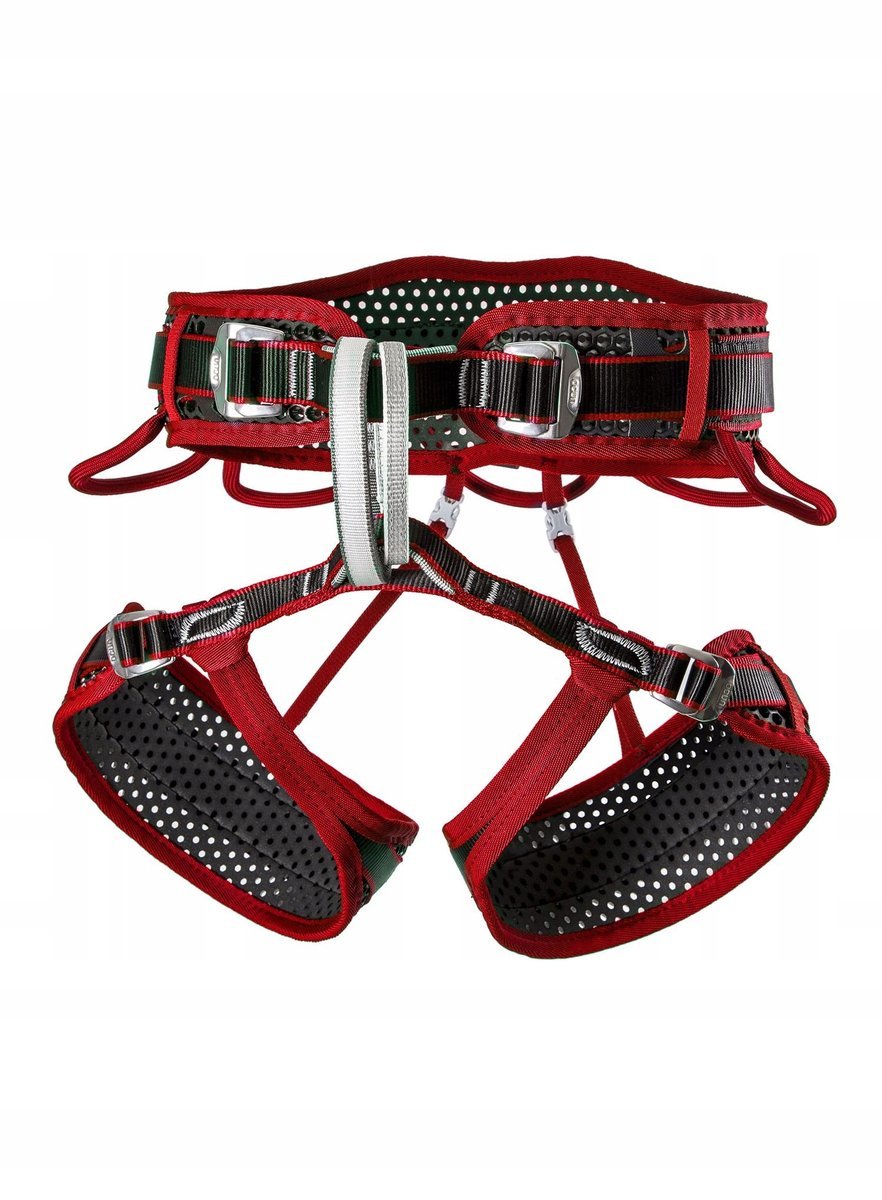 Ocun Webee Bigwall Harness, czerwony/szary XS-M 2022 Uprzęże biodrowe 4702-Red/Black-XS-M