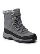 Kozaki damskie - Skechers Trekkingi Cold Blues 167283/CCL Szary - miniaturka - grafika 1