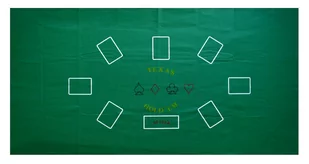 Evergreen, mata do gry w pokera - Zestawy do pokera - miniaturka - grafika 1