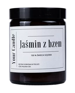 Świece - YOUR CANDLE (ŚWIECE SOJOWE) ŚWIECA SOJOWA JAŚMIN Z BZEM 180 ml - YOUR CANDLE BP-5904890543089 - grafika 1