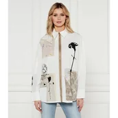 Koszule damskie - Desigual Koszula RECORTES_LACROIX Oversize fit - miniaturka - grafika 1