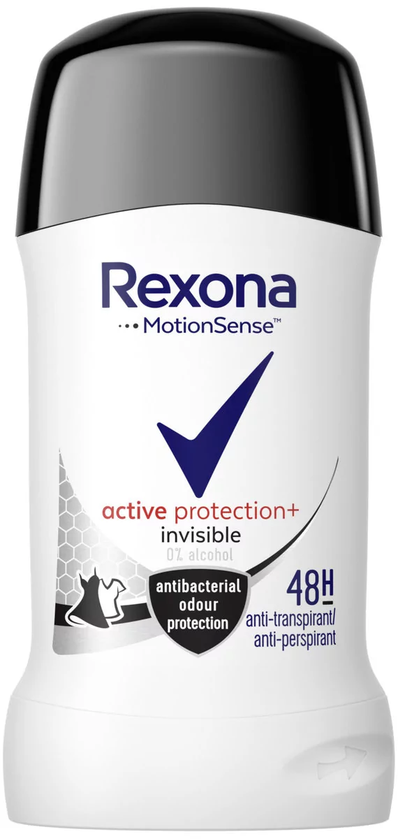Rexona Active Protection + Invisible Antyperspirant damski sztyft 40ml