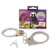 Zabawki militarne - Kajdanki metalowe 11x2x9 pud TRENDHAU S959744 TRE Trendhaus - miniaturka - grafika 1