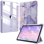 Etui do tabletów - Etui Supero z Klapką do Apple iPad Air 11" 6 Gen. 2024 / iPad Air 10.9" 5 Gen. 2022 / iPad Air 10.9" 4 Gen. 2020 / iPad Air 11 2025 M3, marmurkowe fio - miniaturka - grafika 1