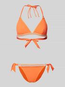 Stroje kąpielowe - Bikini z paskami w kontrastowym kolorze model ‘WAKOSIMA KALANY’ - miniaturka - grafika 1