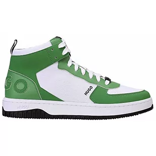 HUGO Męski Kilian_Hito_Pume HIGH_TOP, Open Green341, 42 EU, Open Green341, 42 EU - Koszulki męskie - miniaturka - grafika 1